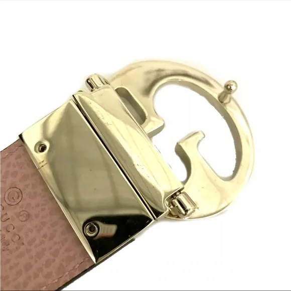 SOLD‼️GUCCI GG Logo 75cm Women's Belt - Picture 4 of 13